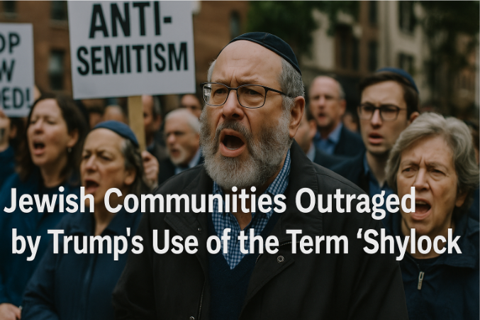 غضب في المجتمعات اليهودية من استخدام ترامب لمصطلح "شيلوك"